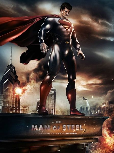 在《超人：钢铁之躯》里，超人没有了红内裤，不过这不影响超人成为非人类超级英雄的代表。