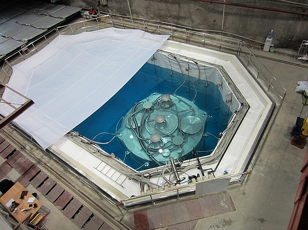 岭澳近点实验厅 EH2（地下 100 米） （图片：曹俊，blog.sciencenet.cn）