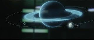 2093年，普罗米修斯号飞船的扫描仪显示出LV-233以及它的母星和另一颗行星。